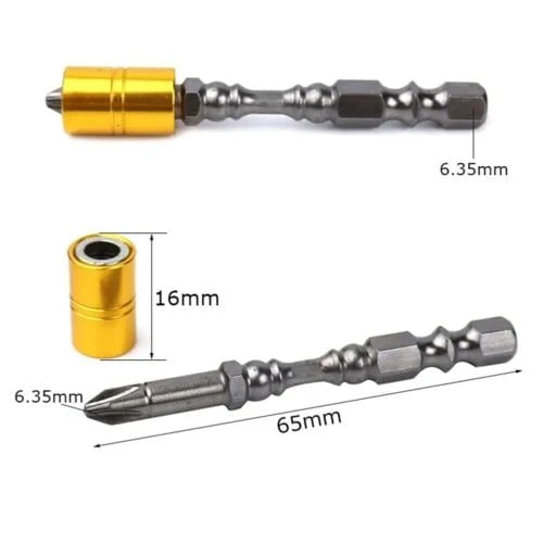Strong magnetic screwdriver bits