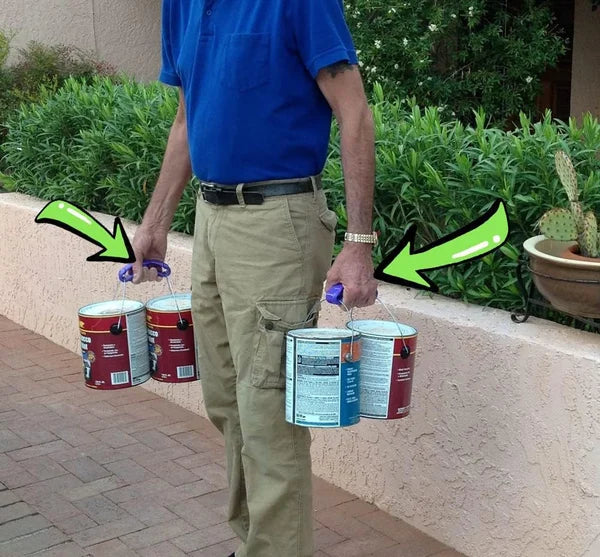 Hands Free Grocery Bag Carrier