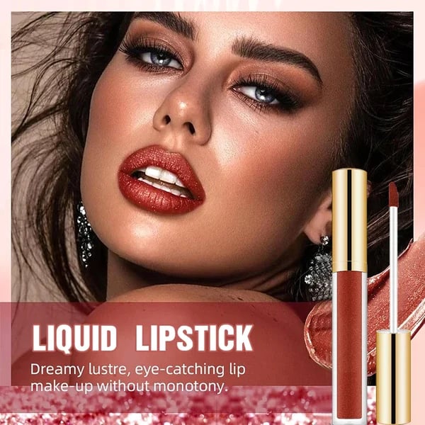 đŸ”¥Metallic Liquid Diamond Glitter Lipstick