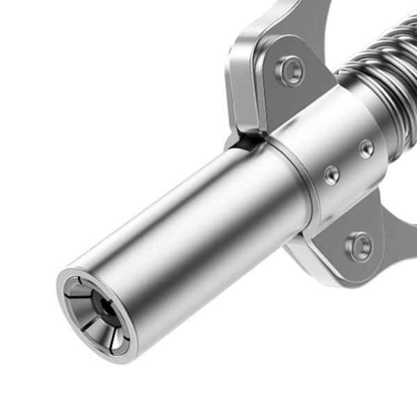 Grease gun oil filling nozzle