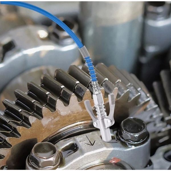 Grease gun oil filling nozzle