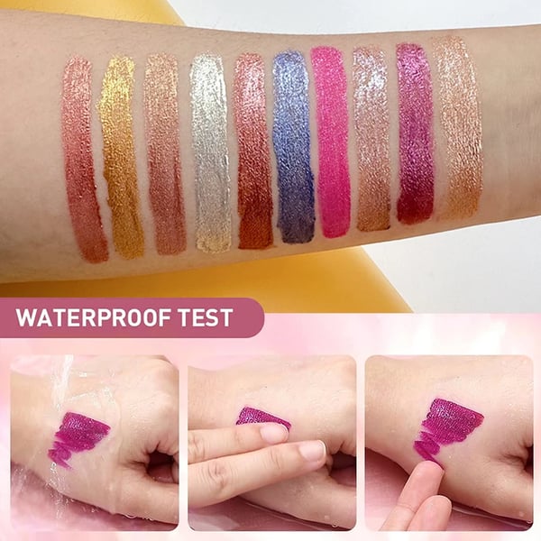 đŸ”¥Metallic Liquid Diamond Glitter Lipstick