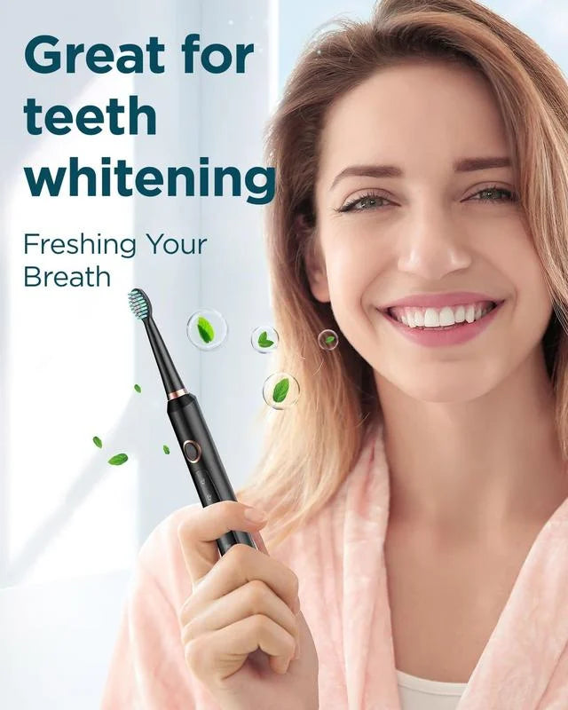 Adult Sonic Electric Toothbrush(with 4 brush heads)