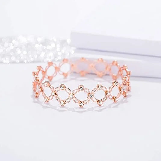 MINI Boutique Magic 2-in-1 Folding Retractable Ring Bracelet Telescopic Rings Change Bracelets Engagement Wedding Ring Dual-use Bracelet