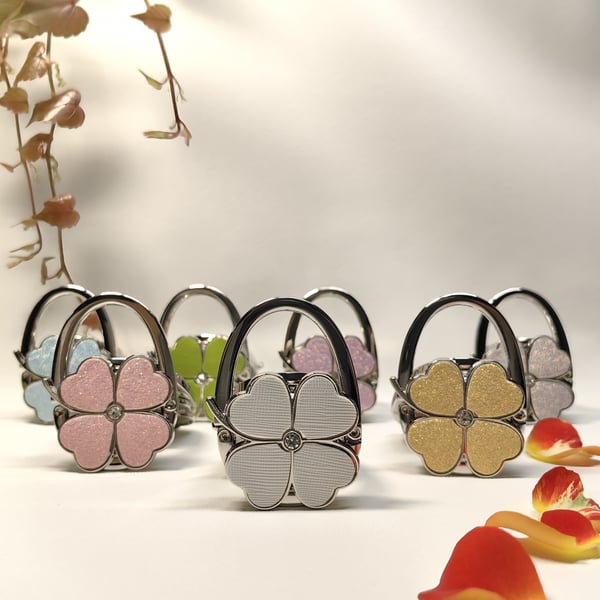 ✨Keep Your Bags Off The Floor-Foldable Purse Hanger, Portable Table Hook