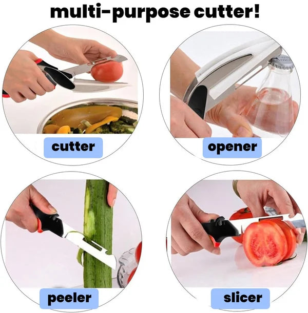 Multifunctional kitchen scissors