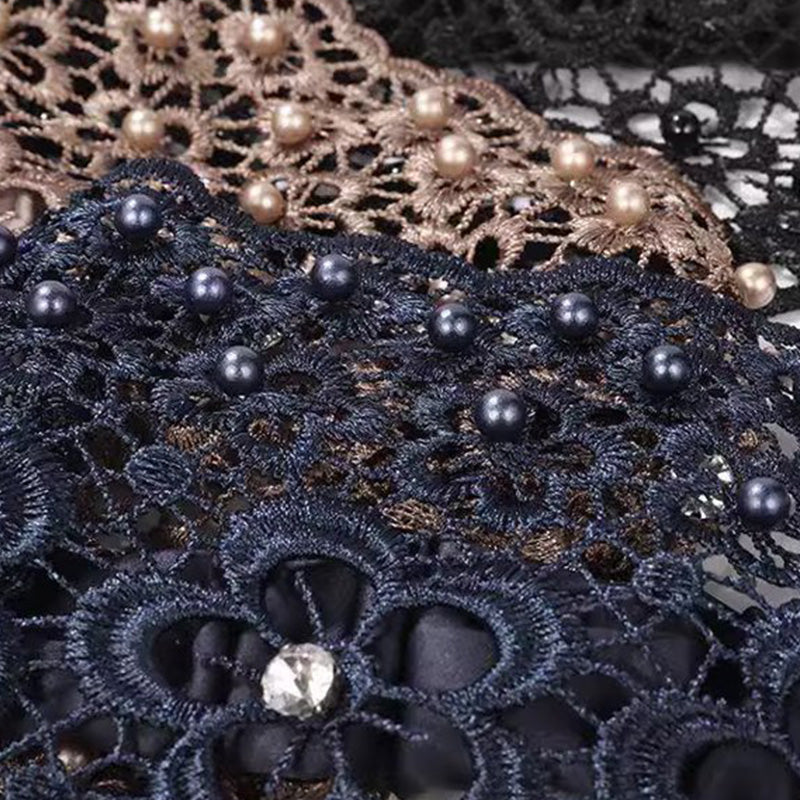 Women's floral lace headscarf