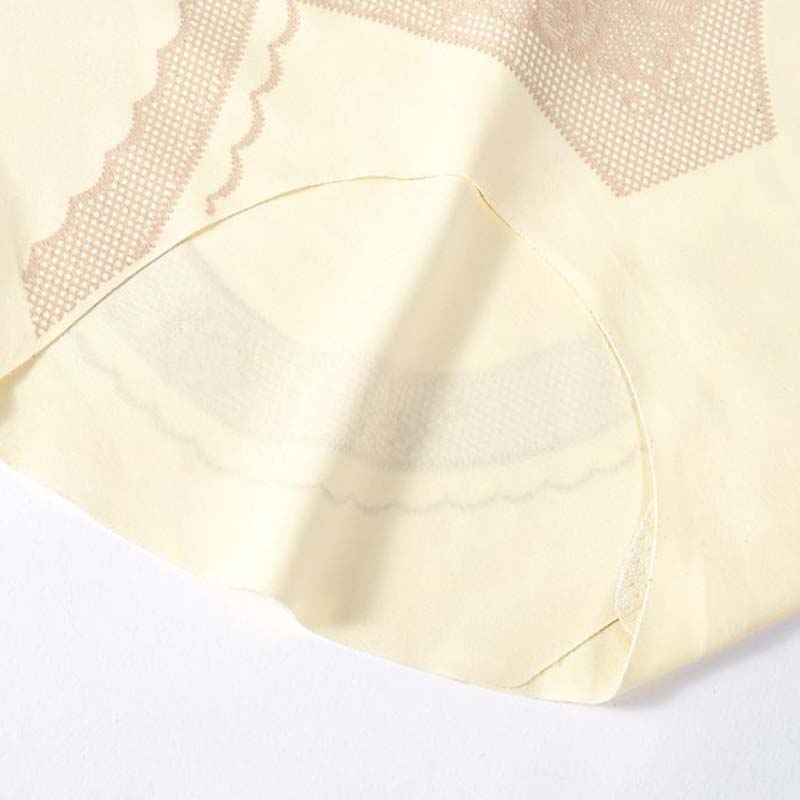 Ice silk high waisted belly panty