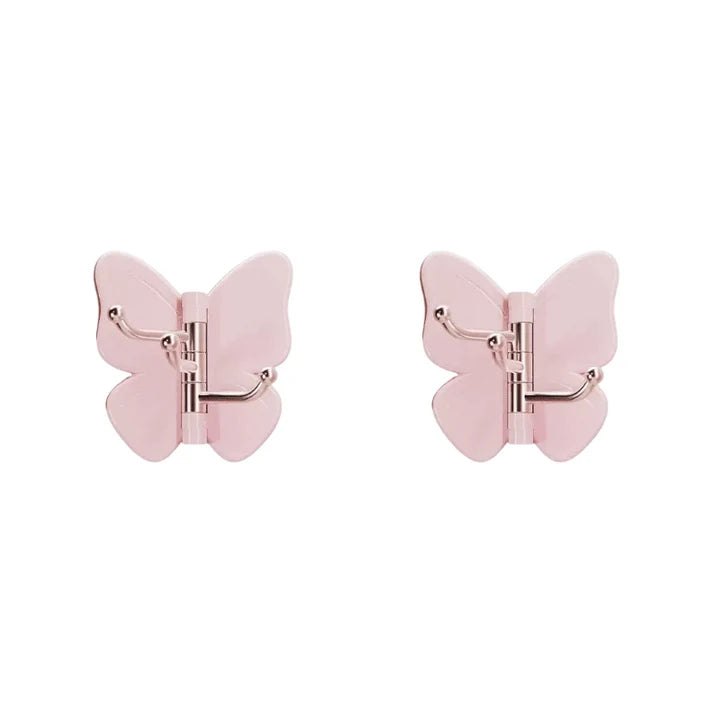 đŸ¦‹Rotatable butterfly hook – no drilling needed, 3 arms for all your accessories, keeps everything organized