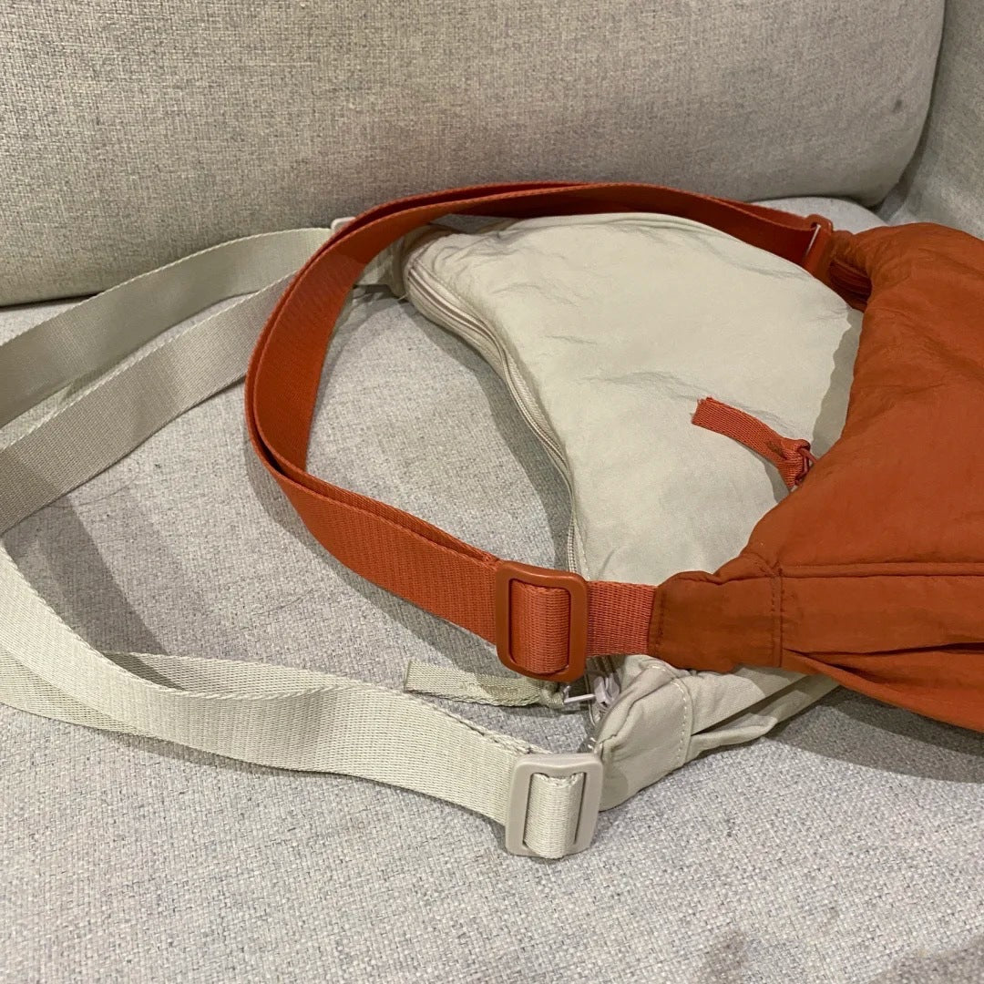 Simple Women Dumpling Crossbody Bag