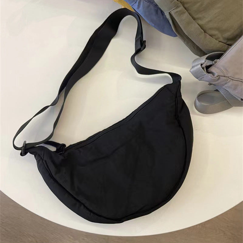 Simple Women Dumpling Crossbody Bag