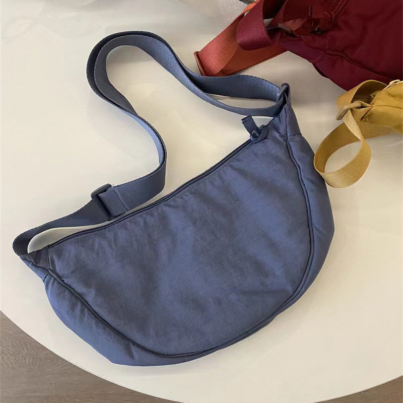 Simple Women Dumpling Crossbody Bag