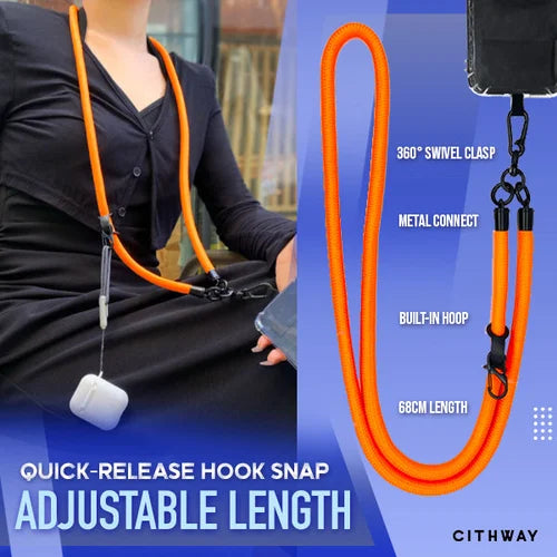 Adjustable Crossbody Universal Phone Lanyard