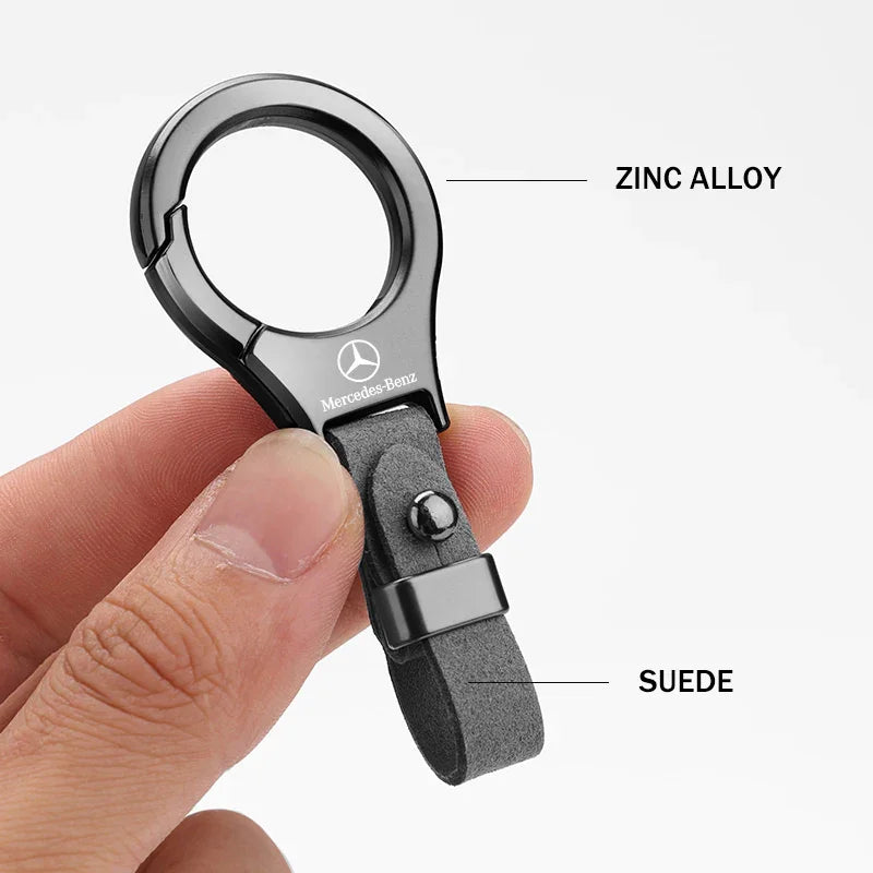 Car keychain leather exclusive car keychain