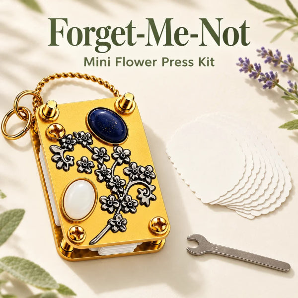 ✨Choose Life. Love It-Best gift💖Mini Flower Press Kit🌸Press Petals & Clovers on the Go