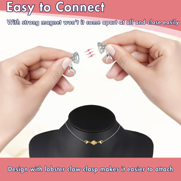 Magnetic Necklace Clasps and Closures（Buy 2 get 4)
