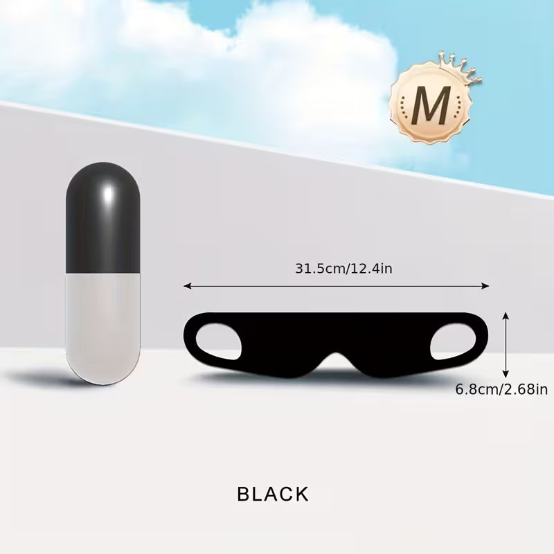 A Unique Capsule Eye Mask Designed for Sleep(buy-1-get-1-free)