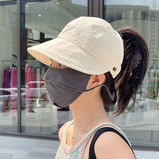 🔥Outdoor UV Protection Hollow Top Sun Hat