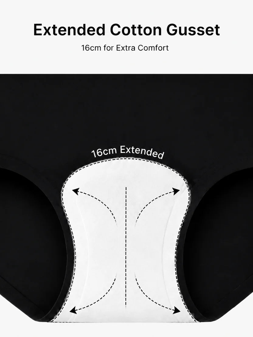 【BUY 1 GET 2 FREE】Women’s High Waist Seamless Briefs Panties