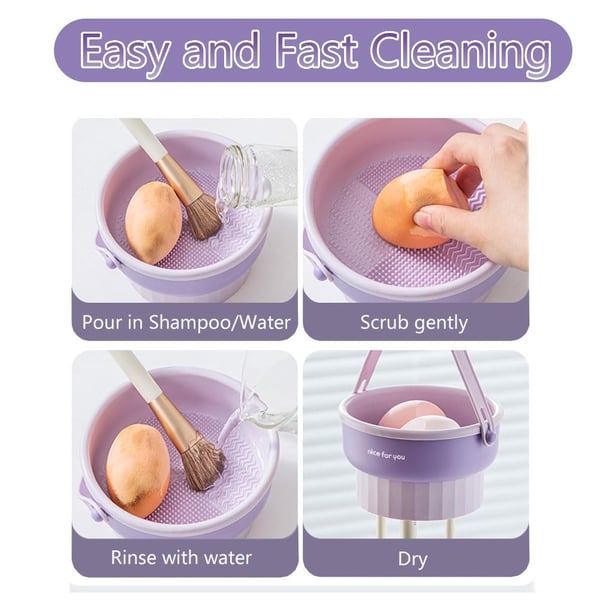 Makeup Brush Cleaning Bowl