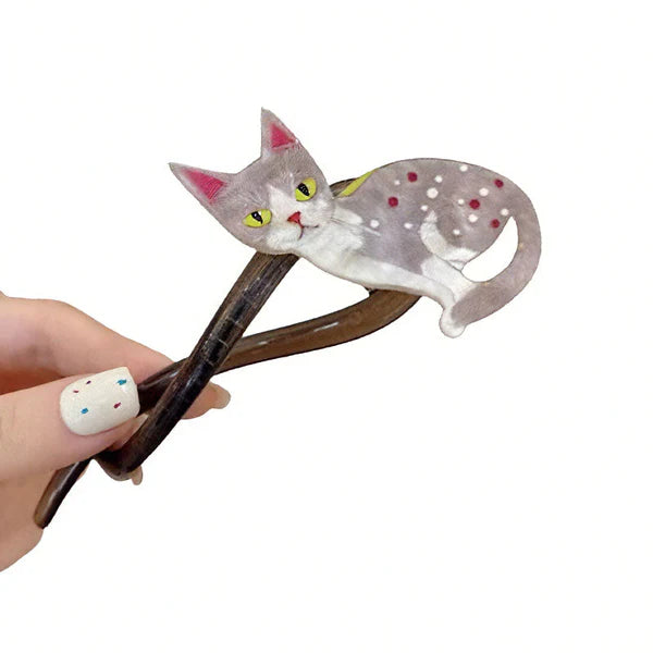 One-piece hair clip Twist Clip