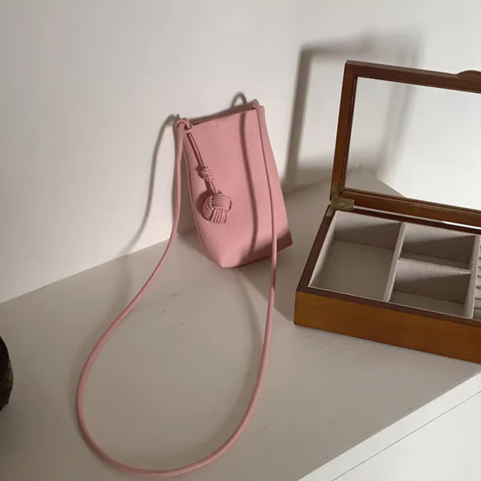 💎 Premium Minimalist Crossbody Phone Purse – Korean Fashion Lightweight Small Shoulder Bag 🌟