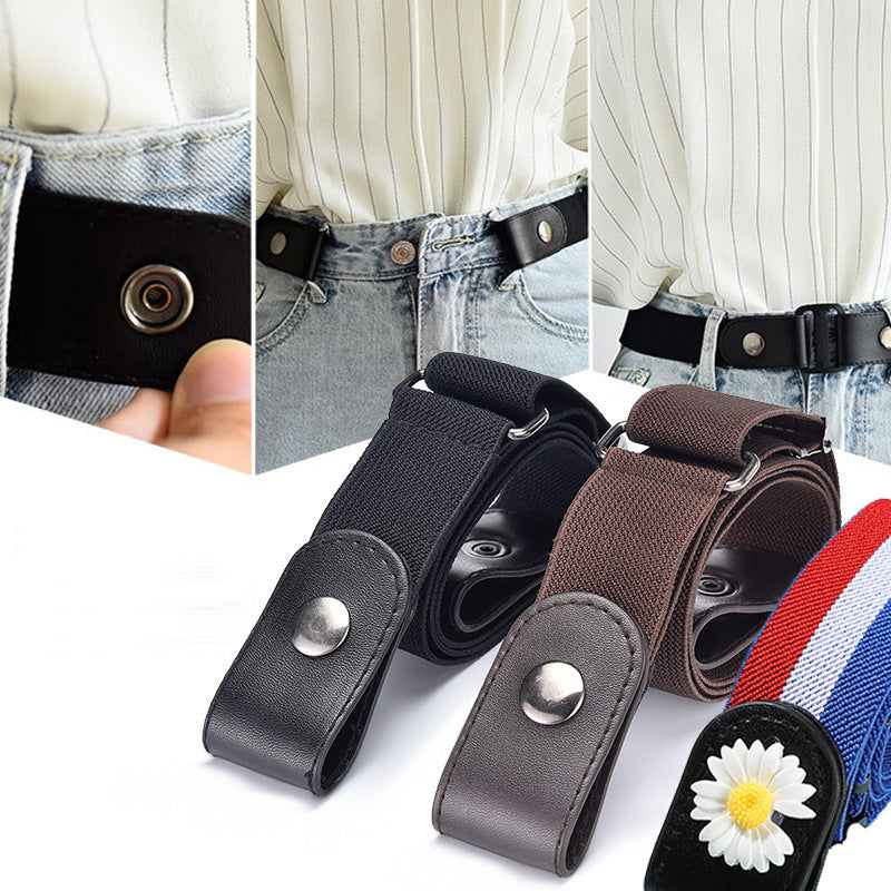 Elastic Belt Without Buckle