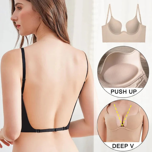 🔥Seamless Backless Push Up Bra🔥