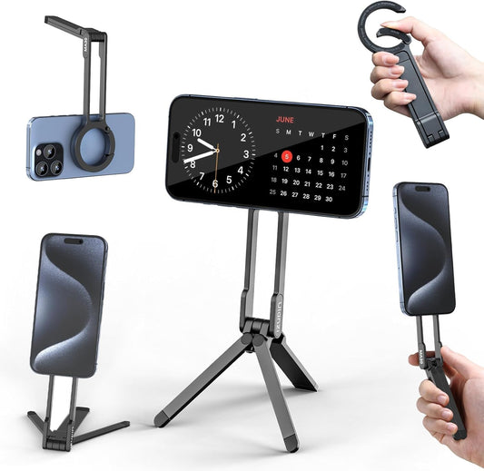 Carabiner-Mounted Phone Tripod