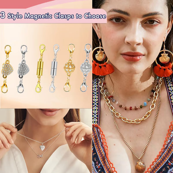Magnetic Necklace Clasps and Closures（Buy 2 get 4)