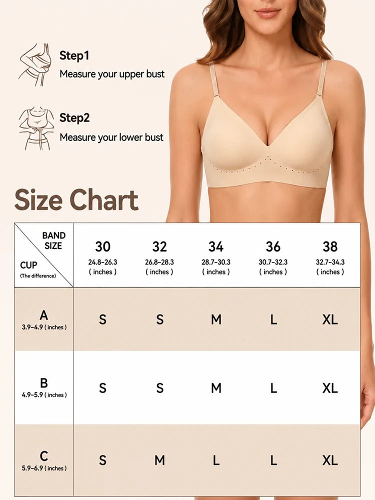 🛍️ Elevate your fit&Stop letting awkward bra straps ruin your cute outfits!🌬️ Seamless Air-Vent Low Back Bra