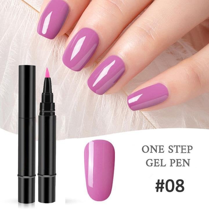 💅 Limited Time Buy 1 Get 1 Free - £12.99! ✨One Step Nail Gel Pen🎨