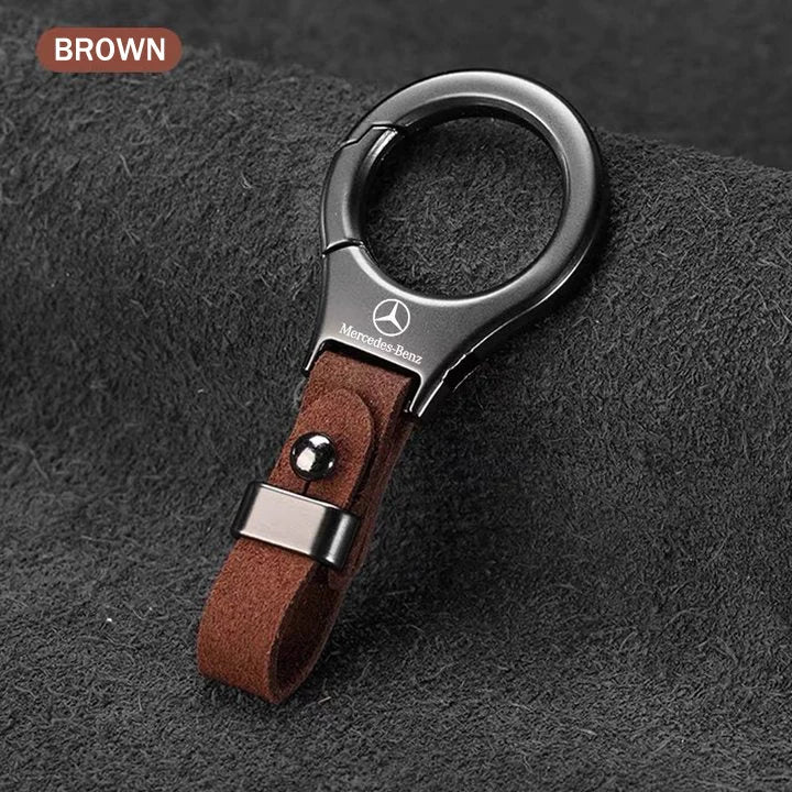 Car keychain leather exclusive car keychain