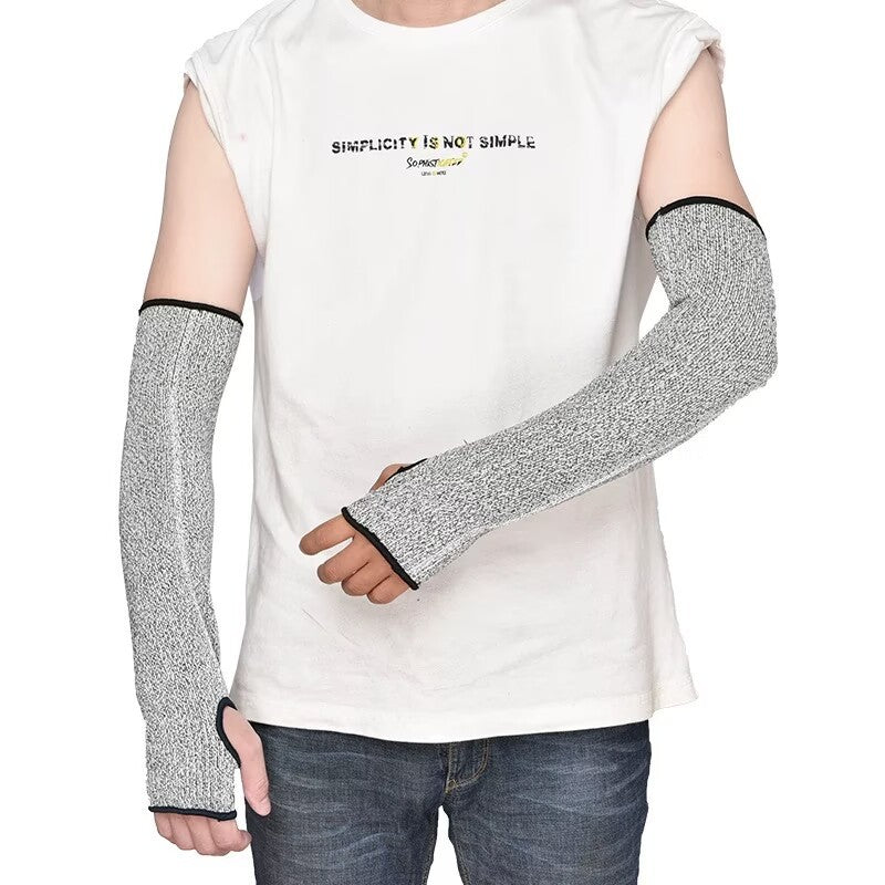 Cut Resistant Sleeves with Thumb Hole – Arm Protection for Daily Work, Repair, Moving & Outdoor Tasks