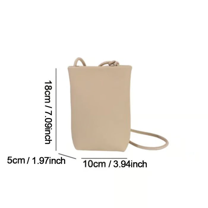 💎 Premium Minimalist Crossbody Phone Purse – Korean Fashion Lightweight Small Shoulder Bag 🌟