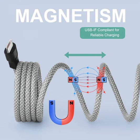 Magnetic Charging Data Cables Redesigned