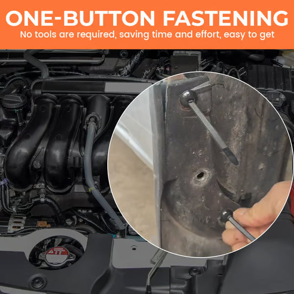 🔥Nylon Universal Cable Tie Buckle 🚗🔧 Engine & Fender Fix!