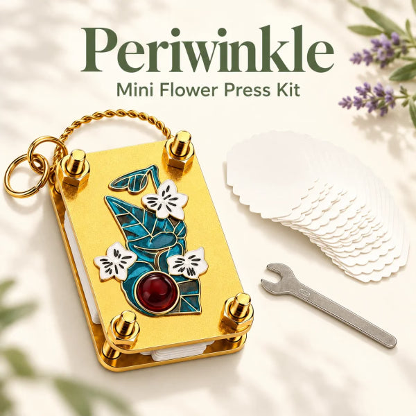 ✨Choose Life. Love It-Best gift💖Mini Flower Press Kit🌸Press Petals & Clovers on the Go