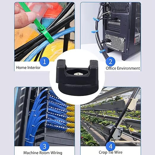🔥Hot Sale 50% OFF - Magnetic Cable Zip Tie Mount Kit  (5PCS)