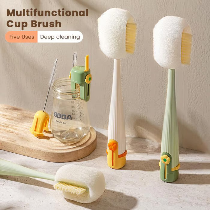 5-in-1 Bottle Cleaning Brush (Multifunctional)