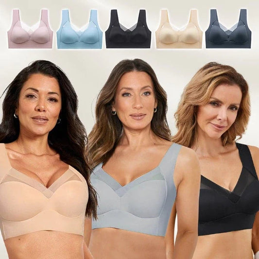 Sexy push up wireless bra