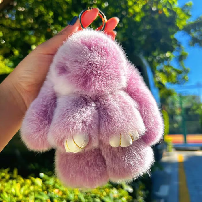 🐰Handmade Fluffy Bunny Charms