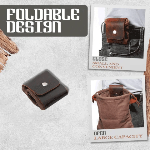 🏆75K+ SOLD! Leather Canvas Pouch