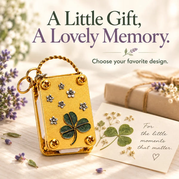 ✨Choose Life. Love It-Best gift💖Mini Flower Press Kit🌸Press Petals & Clovers on the Go