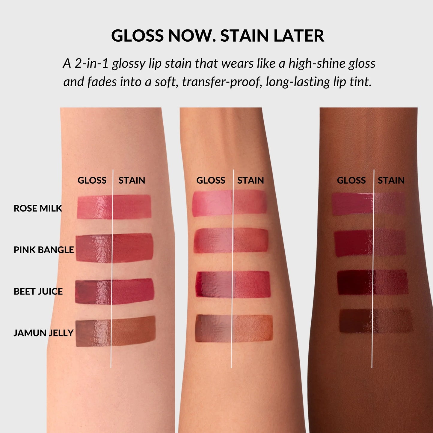 💄Hydrating Glossy Lip Stain-"Never had to reapply from 9 am -4 pm"✨1+1 Free