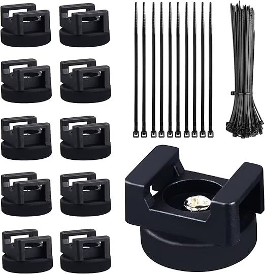 🔥Hot Sale 50% OFF - Magnetic Cable Zip Tie Mount Kit  (5PCS)
