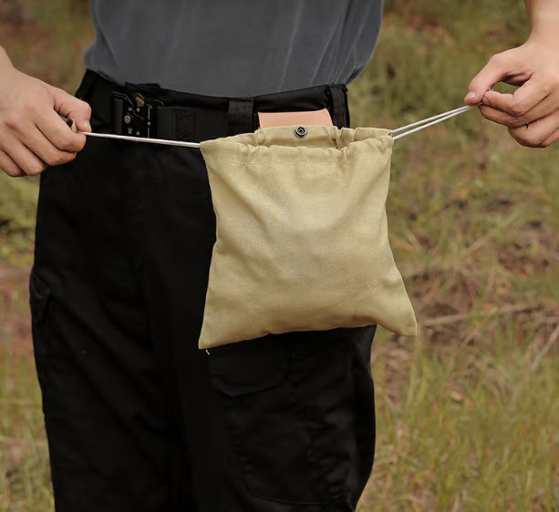 🏆75K+ SOLD! Leather Canvas Pouch