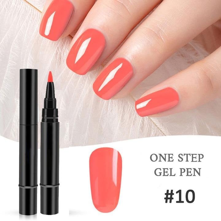 💅 Limited Time Buy 1 Get 1 Free - £12.99! ✨One Step Nail Gel Pen🎨