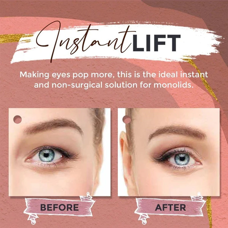 Glue-free invisible double eyelid sticker（(200 stickers 1 set)