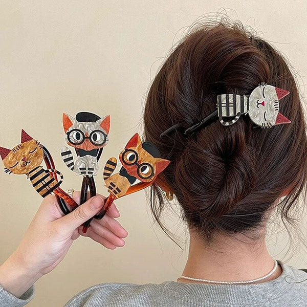 One-piece hair clip Twist Clip